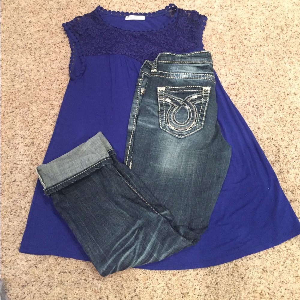 Big Star crop jeans!!!